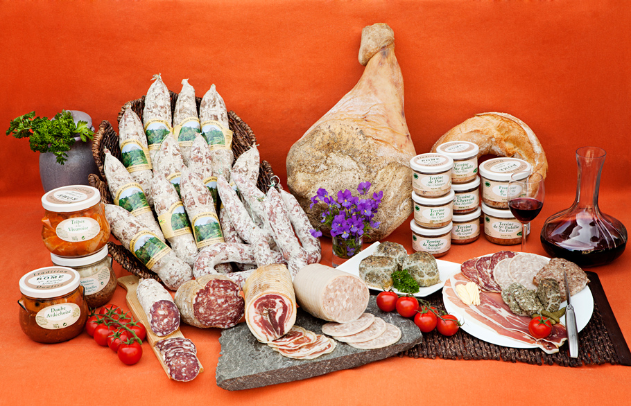 Tous les produits de la charcuterie