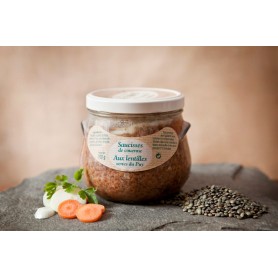 Saucisses lentilles